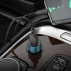 Автомобільний зарядний пристрій BOROFONE BZ19A Wisdom single port QC3.0 car charger set(Type-C) 18W Sapphire Blue (BZ19ACSU) - зображення 3