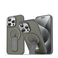 Чохол для смартфона Cosmic Magnetic Stand for Apple iPhone 15 Pro Grey (Цвет Grey), Атикул k55295 |  купить на VILKI.NET - фото № 1