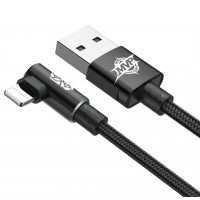 Кабель Baseus MVP Elbow Type Cable USB For IP 2A 1m Black (Колір 7073) - фото № 2
