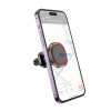 Автотримач для телефона BOROFONE BH124 Roman magnetic car holder (air outlet) Black and Red (Black-Red)- № 5