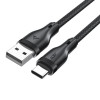 Кабель ACEFAST C8-04 USB-A to USB-C charging data cable Black (Черный)- № 2