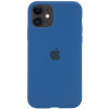 Чохол для смартфона Silicone Full Case AA Open Cam for Apple iPhone 11 кругл 39,Navy Blue