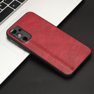 Чохол для смартфона Cosmiс Leather Case for Samsung Galaxy A54 5G Red (CoLeathSA54Red) - изображение 5