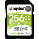 Карта пам'яті SDXC (UHS-1 U1) Kingston Canvas Select Plus 256Gb class 10 V10 (R-100MB/s)