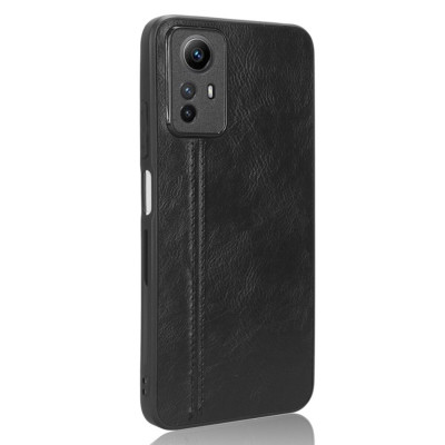 Чохол для смартфона Cosmiс Leather Case for Xiaomi Redmi Note 12s Black (CoLeathXRN12sBlack) - изображение 2