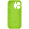 Чохол для смартфона Silicone Full Case AA Camera Protect for Apple iPhone 13 Pro Max 24,Shiny Green - № 2