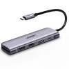 USB-хаб UGREEN USB-C to 2 Ports USB3.0-A Hub + HDMI + TF/SD with PD Power Supply (Space Gray) k56774 - № 1 USB-хаб UGREEN USB-C to 2 Ports USB3.0-A Hub + HDMI + TF/SD with PD Power Supply (Space Gray) (Серый) UGREEN - № 1
