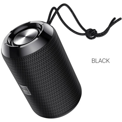 Портативна колонка HOCO HC1 Trendy sound sports wireless speaker Black - зображення 1
