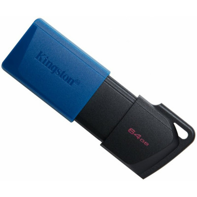 Flash Kingston USB 3.2 DT Exodia M 64GB Black/Blue - зображення 2