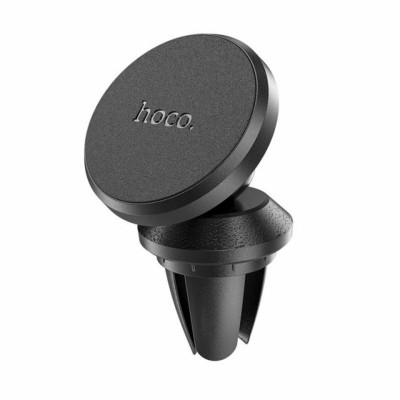 Тримач для мобільного HOCO CA81 Ligue Air vent magnetic car holder Black - зображення 1