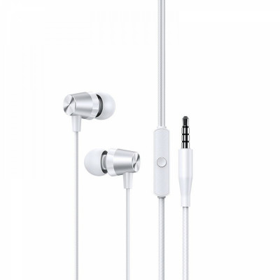 Навушники Usams EP-42 3.5mm In-ear Earphone 1.2m White (SJ475HS02) - зображення 1