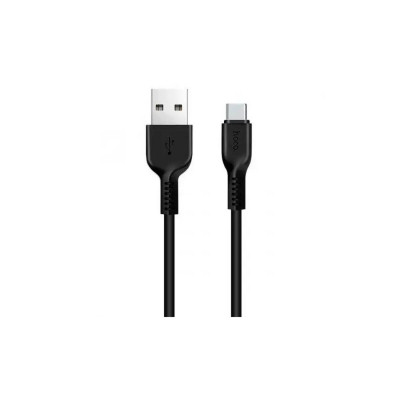 Кабель HOCO X13 USB to Type-C 3A, 1м, PVC, роз'єми PVC, Black (6957531061182) - зображення 4