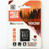 microSDHC (UHS-1) Mibrand 16Gb class 10 (adapter SD) (MICDHU1/16GB-A)
