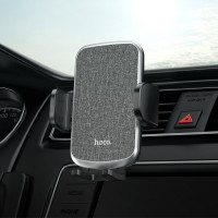 Автотримач для телефона HOCO CA94 Polaris push-type air outlet car holder Black (Колір Черный) - фото № 7