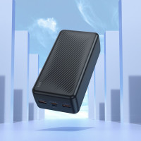 Зовнішній акумулятор BOROFONE BJ56B Graceful 22.5W+PD20W fully compatible power bank(30000mAh) Black (Колір 7073) - фото № 5