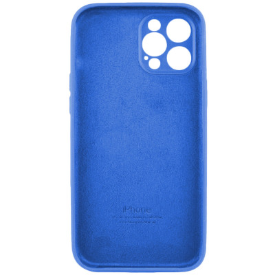 Чохол для смартфона Silicone Full Case AA Camera Protect for Apple iPhone 12 Pro Max 3,Royal Blue - зображення 2