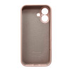 Чохол для смартфона Silicone Full Case AA Camera Protect for Apple iPhone 16 15,Pink Sand (Pink Sand)- № 3