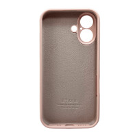 Чохол для смартфона Silicone Full Case AA Camera Protect for Apple iPhone 16 15,Pink Sand (Колір Pink Sand) - фото № 3
