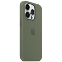 Чохол для смартфона Silicone Full Case AAA MagSafe IC for iPhone 14 Olive (Цвет Olive) - фото № 2