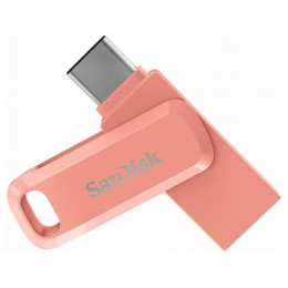 Flash SanDisk USB 3.1 Ultra Dual Drive Go USB Type-C 256Gb Peach