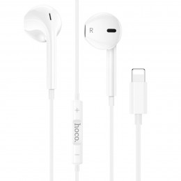 Навушники HOCO M80 Original series earphones for iP display White