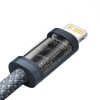 Кабель Baseus Dynamic Series Fast Charging Data Cable Type-C to iP 20W 1m Slate Gray (Slate-Gray)- № 4
