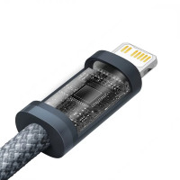 Кабель Baseus Dynamic Series Fast Charging Data Cable Type-C to iP 20W 1m Slate Gray (Цвет Slate-Gray) - фото № 4