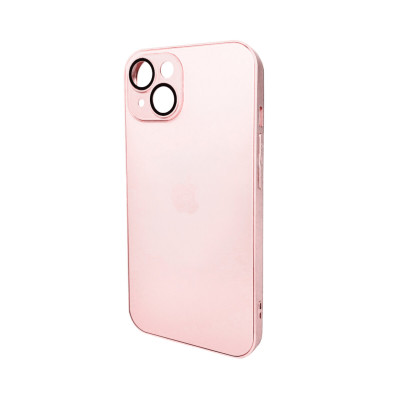 Чохол для смартфона AG Glass Matt Frame Color Logo for Apple iPhone 15 Chanel Pink (AGMattFrameiP15Pink) - изображение 1