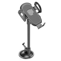 Автотримач для телефона HOCO H10 General car holder(windshield) Black (Колір 7073) - фото № 4