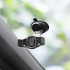 Тримач для мобільного HOCO CA40 Refined suction cup base in-car dashboard phone holder Black - зображення 4