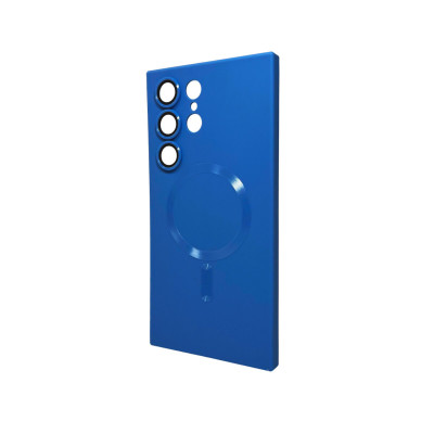 Чохол для смартфона Cosmic Frame MagSafe Color for Samsung S23 Ultra Navy Blue (FrMgColS23PUNavyBlue) - изображение 1