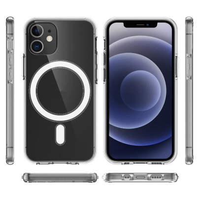 Чохол Cosmic Acrylic MagSafe HQ for Apple iPhone 12/12 Pro Transparent (Acrili12Clear) - изображение 2