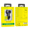 Автомобільний зарядний пристрій BOROFONE BZ14A Mercury PD20W+QC3.0  Black (7073)- № 3