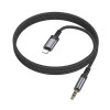 Перехідник BOROFONE BL24 Graceful digital audio conversion cable iP Metal Grey (Metal Gray)- № 3