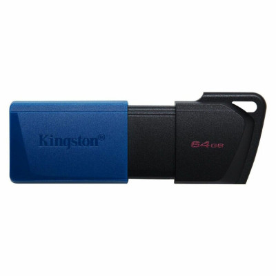 Flash Kingston USB 3.2 DT Exodia M 64GB Black/Blue - зображення 1