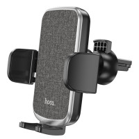 Автотримач для телефона HOCO CA94 Polaris push-type air outlet car holder Black (Колір Черный) - фото № 2