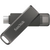Flash SanDisk USB 3.1 iXpand Luxe 128Gb Type-C/Lightning Apple (SDIX70N-128G-GN6NE) - изображение 2