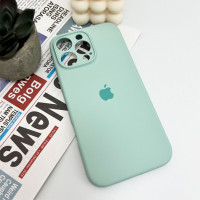 Чохол для смартфона Silicone Full Case AA Camera Protect for Apple iPhone 16 Pro Max 13,Turquoise (Цвет Turquoise) - фото № 4