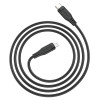 Кабель ACEFAST C3-01 Type-C to iP 3A, 30W, TPE, TPE connectors, Black (Черный)- № 2
