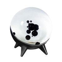 Ферофлюїдна музична лампа Ferrofluid Music Rhythm Lamp Sound Sensitive Magnetic Fluid Black (Цвет 7073) - фото № 2