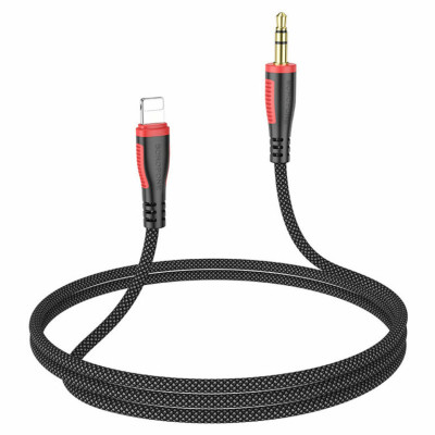 Аудiо-кабель BOROFONE BL14 Digital audio conversion cable for iP Black - зображення 2
