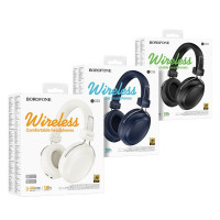 Бездротові навушники BOROFONE BO33 Melody BT headphones Black (Цвет Black) - фото № 4