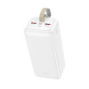 Зовнішній акумулятор HOCO J111C Smart charge PD30W power bank(40000mAh) White - изображение 2
