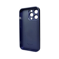 Чохол для смартфона AG Glass Matt Frame Color Logo for Apple iPhone 13 Pro Navy Blue (Цвет Navy Blue) - фото № 2