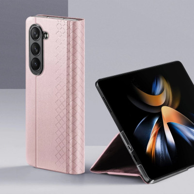 Чохол для смартфона DUX DUCIS Bril for Samsung Fold 5 Pink - зображення 4