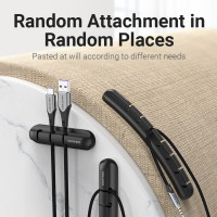 Органайзер Vention 5 Ports Desktop Cable Manager Black (KBRB0) (Колір 7073) - фото № 7