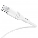 Кабель BOROFONE BX43 USB to Micro 2.4A, 1m, PVC, PVC connectors, White
