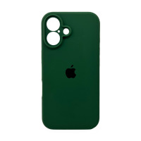 Чохол для смартфона Silicone Full Case AA Camera Protect for Apple iPhone 16 31,Dark Green