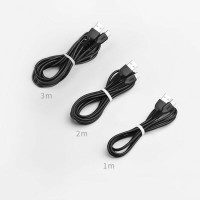 Кабель HOCO X20 USB to Type-C 3A, 1m, PVC, TPE connectors, Black (Цвет 7073) - фото № 4
