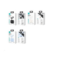Бездротові навушники Usams US14 Dual-mic ENC Earbuds--US Series BT 5.3 Black (Колір Черный) - фото № 4